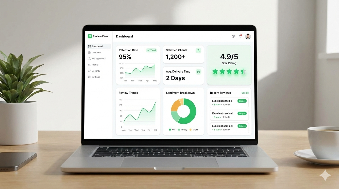 Buy Trustpilot Reviews Service - GetReviewFast Dashboard