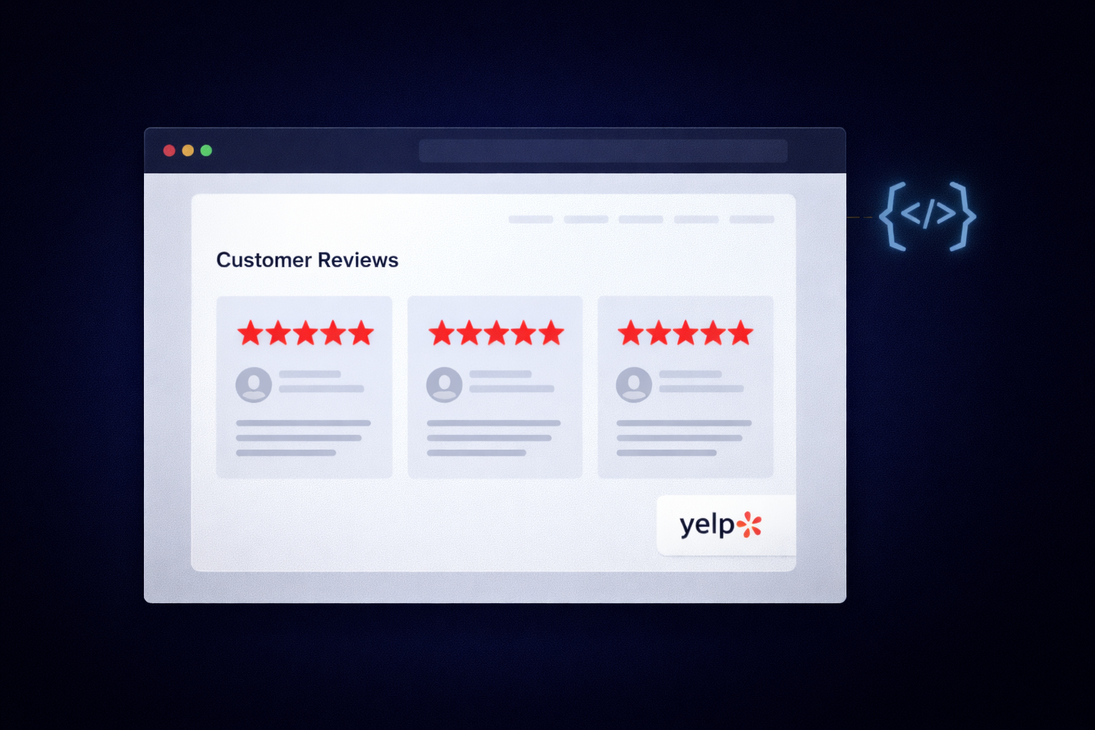 How to embed and display Yelp reviews on your business website for maximum social proof